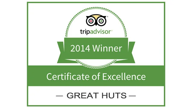 TripAdvisor Certificate of Excellence