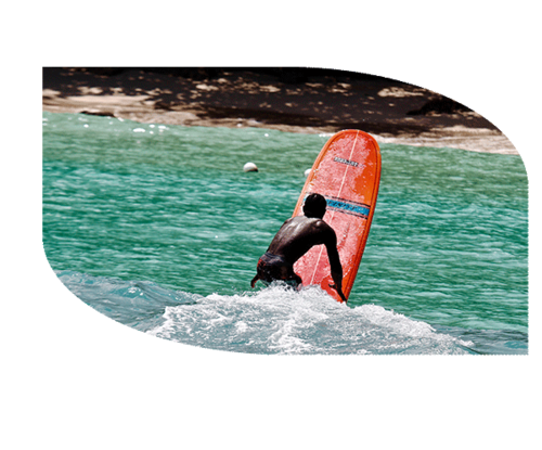 The locals claim this is the best spot in Jamaica, and it’s right next to Great Huts! Beginners and seasoned pros alike will love the gentle, Caribbean-blue waves that come in consistently, left-handed at the beginning of the day, right-handed at the end. Ask about lessons at Reception. You can rent a board at the Boston Beach club.
