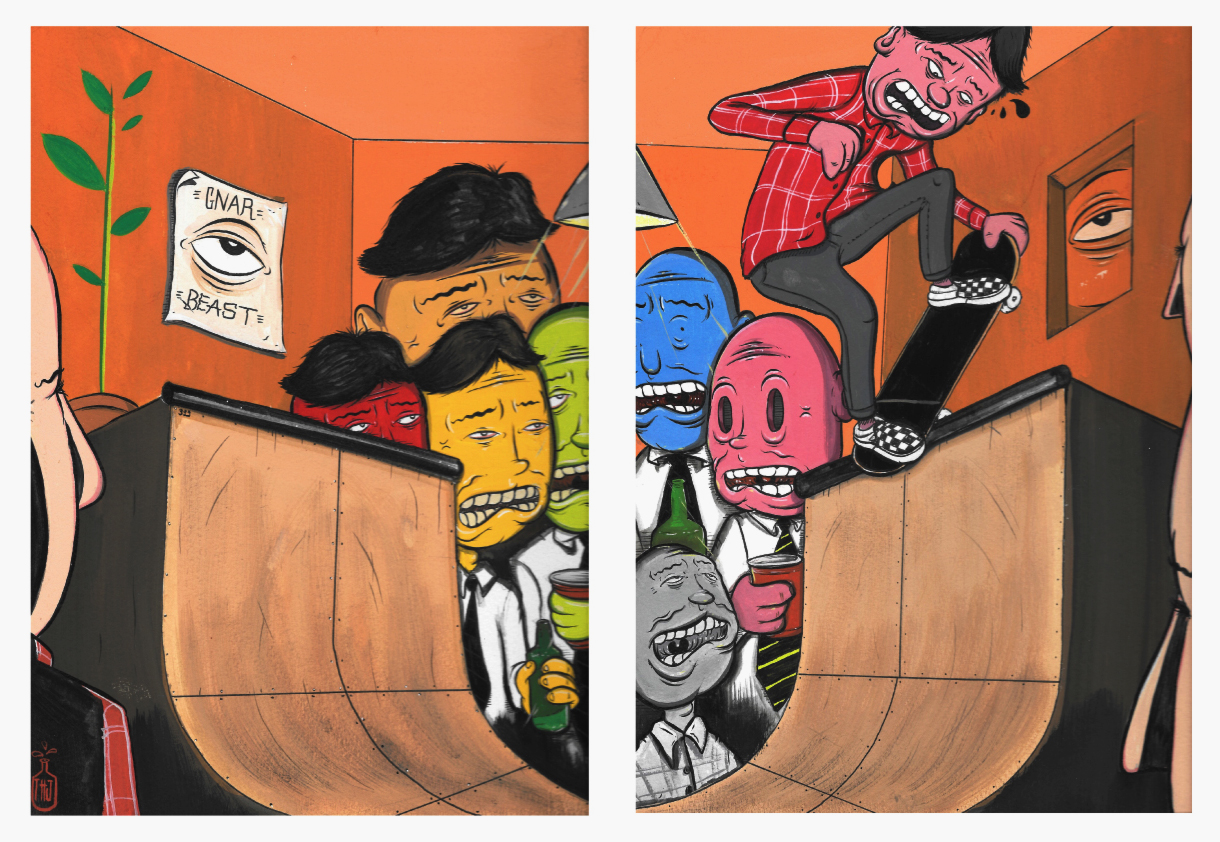 "Skate or Tie"