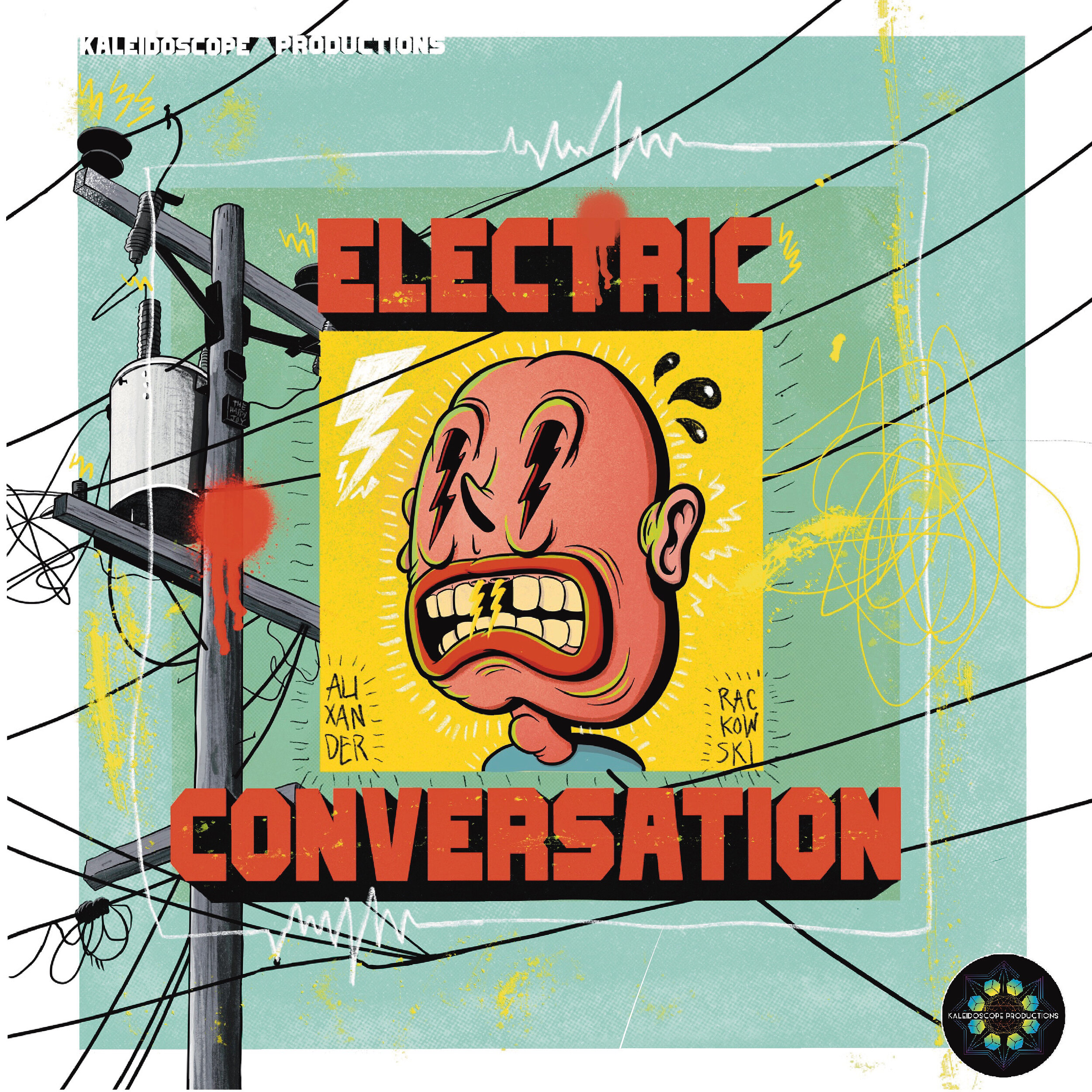 Alixander Rackowski "Electric Conversations" Album Cover