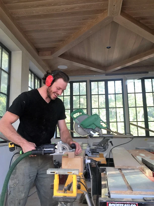 Brendan found his niche in the woodworking industry upon his arrival to Western North Carolina in 2007. Framing custom mountain homes with a close friend helped instill the value of a hard won work ethic and camaraderie that only long days, heavy lifting and piles of sawdust can bring. He eventually migrated back to his hometown on Cape Cod in Massachusetts where, through good teachers and demanding projects, he fine tuned his interior woodworking skills and truly developed a passion for the trade. In 2011 he founded Brendan A. Sutton Fine Finish Carpentry which he developed for the next five years until moving Southward once again back to the city of Asheville, N.C. taking the business with him. "My father was a woodworker and he always had a small shop in the basement at our home growing up. I can remember loving the smell of the sawdust and noise of the shop tools. These amazing projects would emerge from that shop. I love the idea that I get to continue on in that amazement; not just in awe of the craft but the creations that arise out of it by my own hands now. I honestly have fallen in love with wood working and the world that surrounds it."