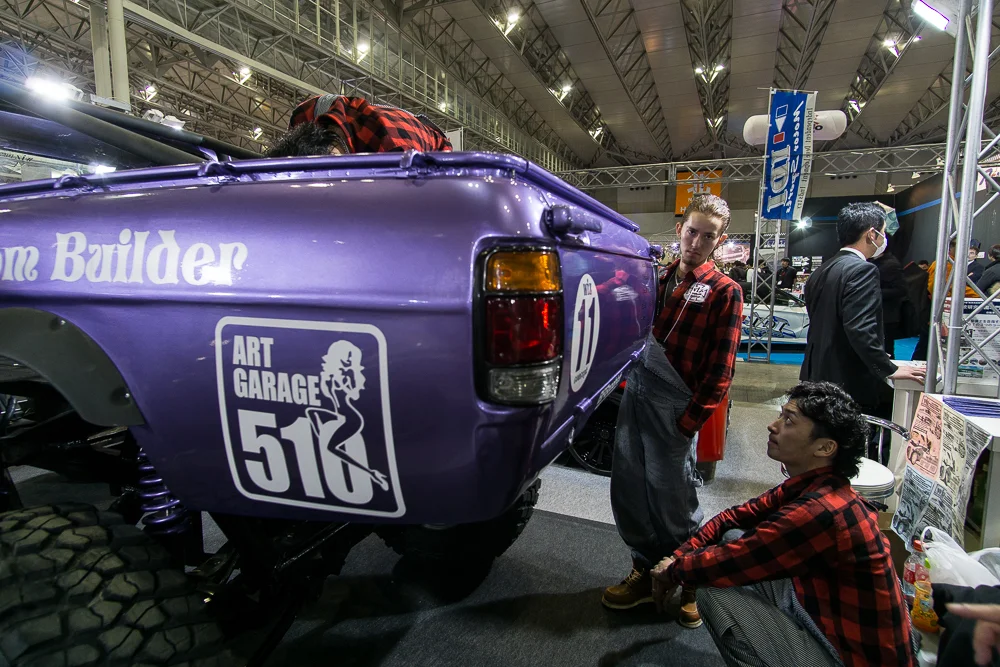 He was looking at me because I was wearing a red flannel as well