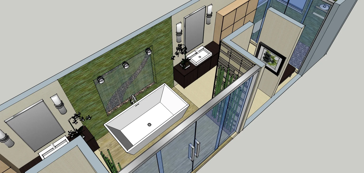 An unused basement in a commercial building becomes an awesome conference room
