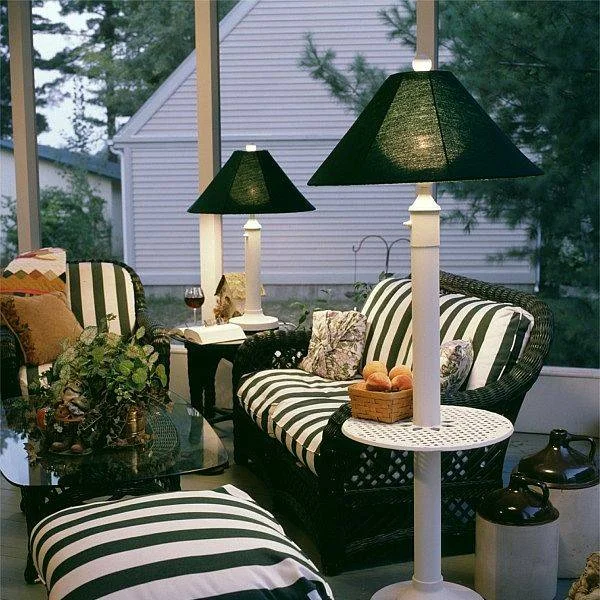outdoor electric table lamps
