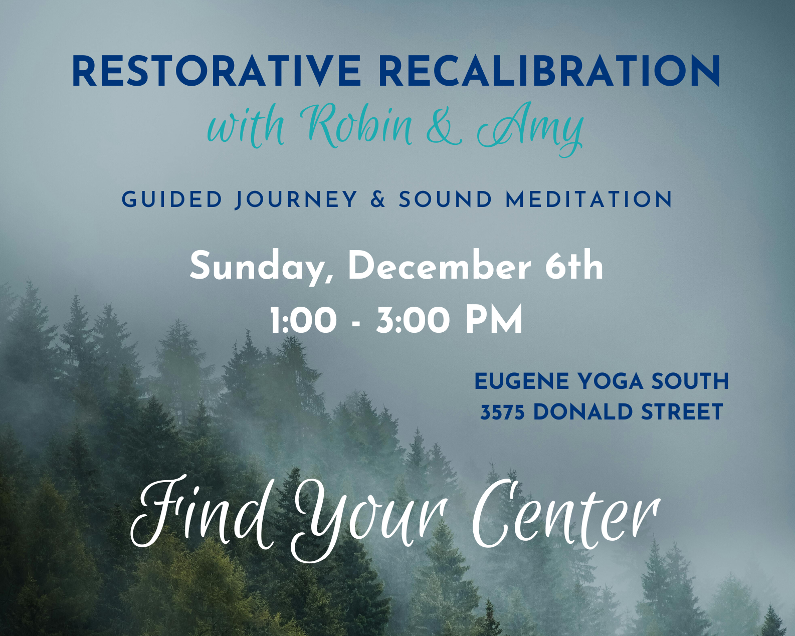 Restorative Recalibration with Robin & Amy