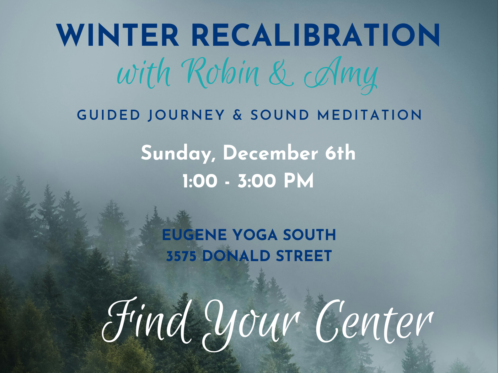 Winter Recalibration Event