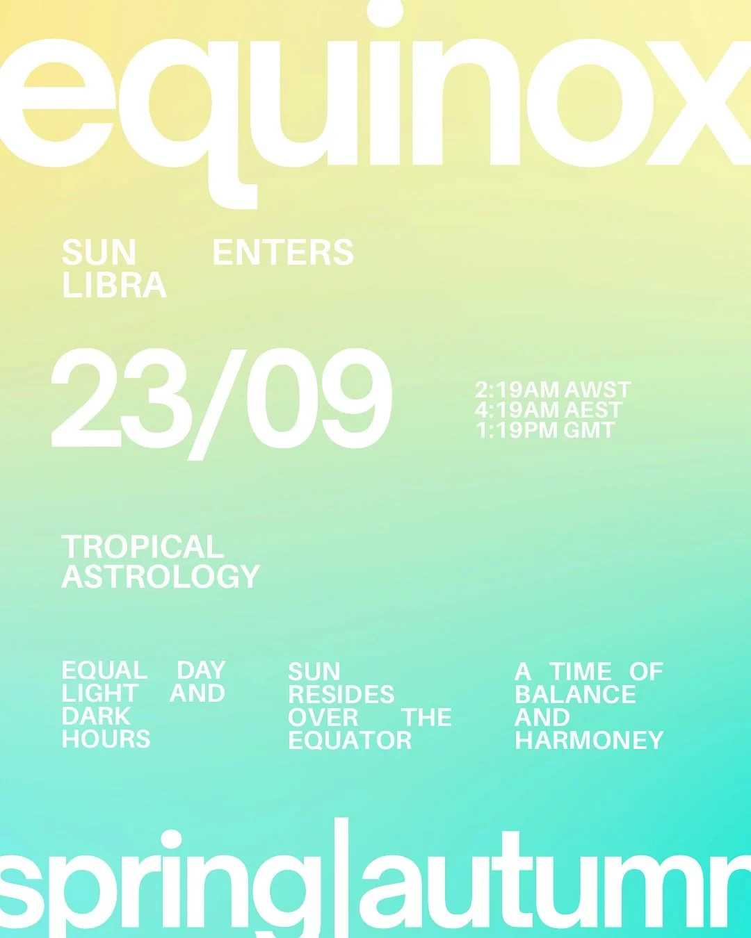 Seems like exactly what we need. 💖

Equinox energy brining in the balance after this hectic eclipse season. 

🧘&zwj;♀️

#equinox #libraseason #astrologyforecast #astrologyupdate