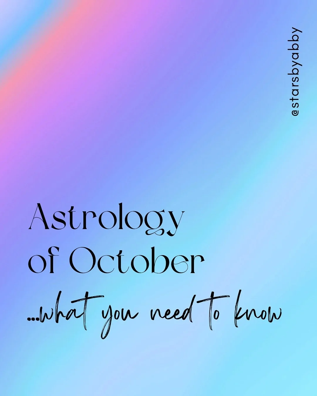 October 🤩 we are ready for you.

Well at least we think so. With eclipse season out of the way&hellip;we can now prepare for Scorpio ♏️ season 😅

There&rsquo;s some interesting energy this month and trust me, this year is not giving up! 

How have 