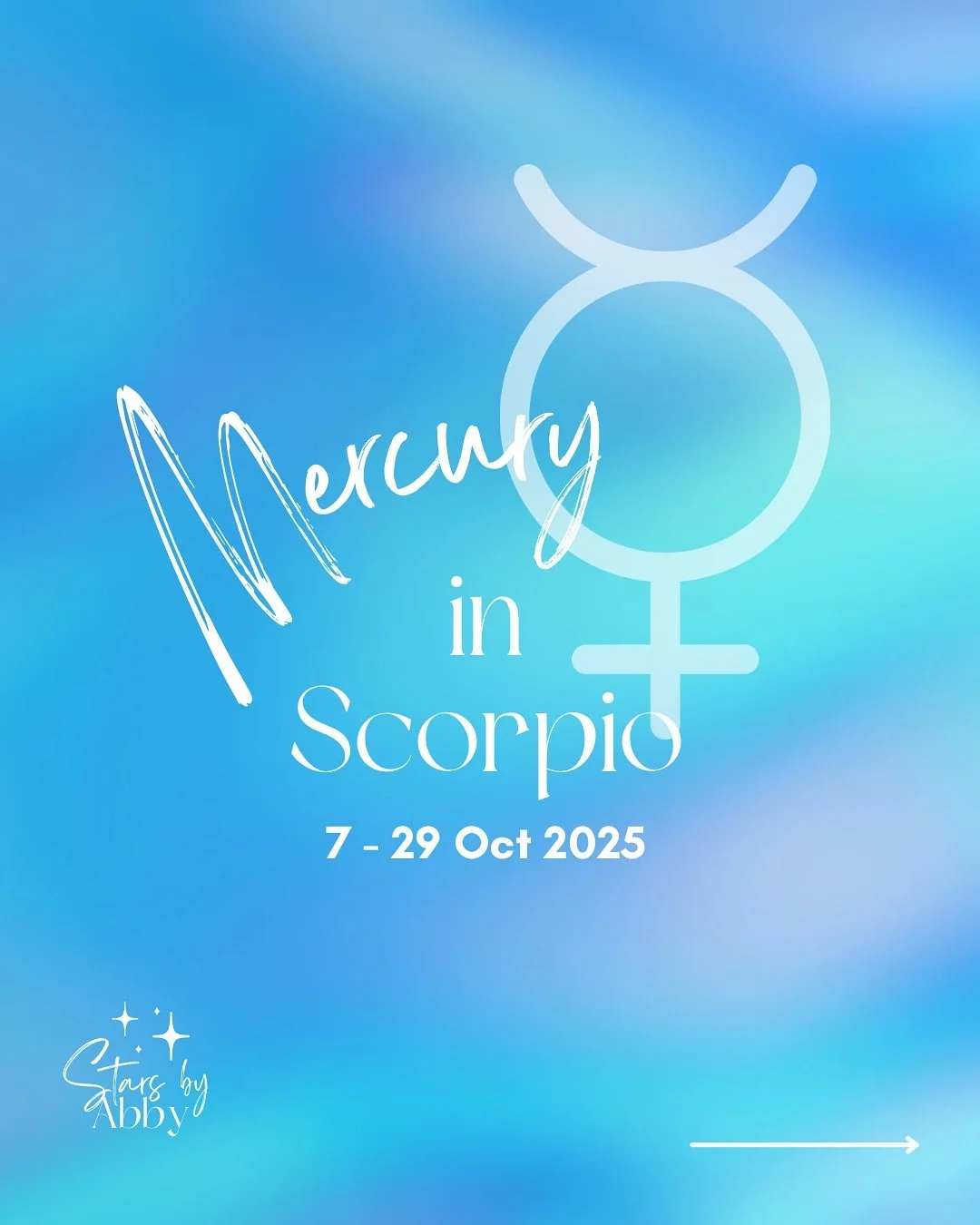 Something on your mind that you can&rsquo;t quite figure out? 🤔 these next few weeks could help.

Mercury moves into Scorpio ♏️ the fixed water sign bringing emotional depth to our thoughts and conversations.

Some ways to use this energy.

🤓 take 