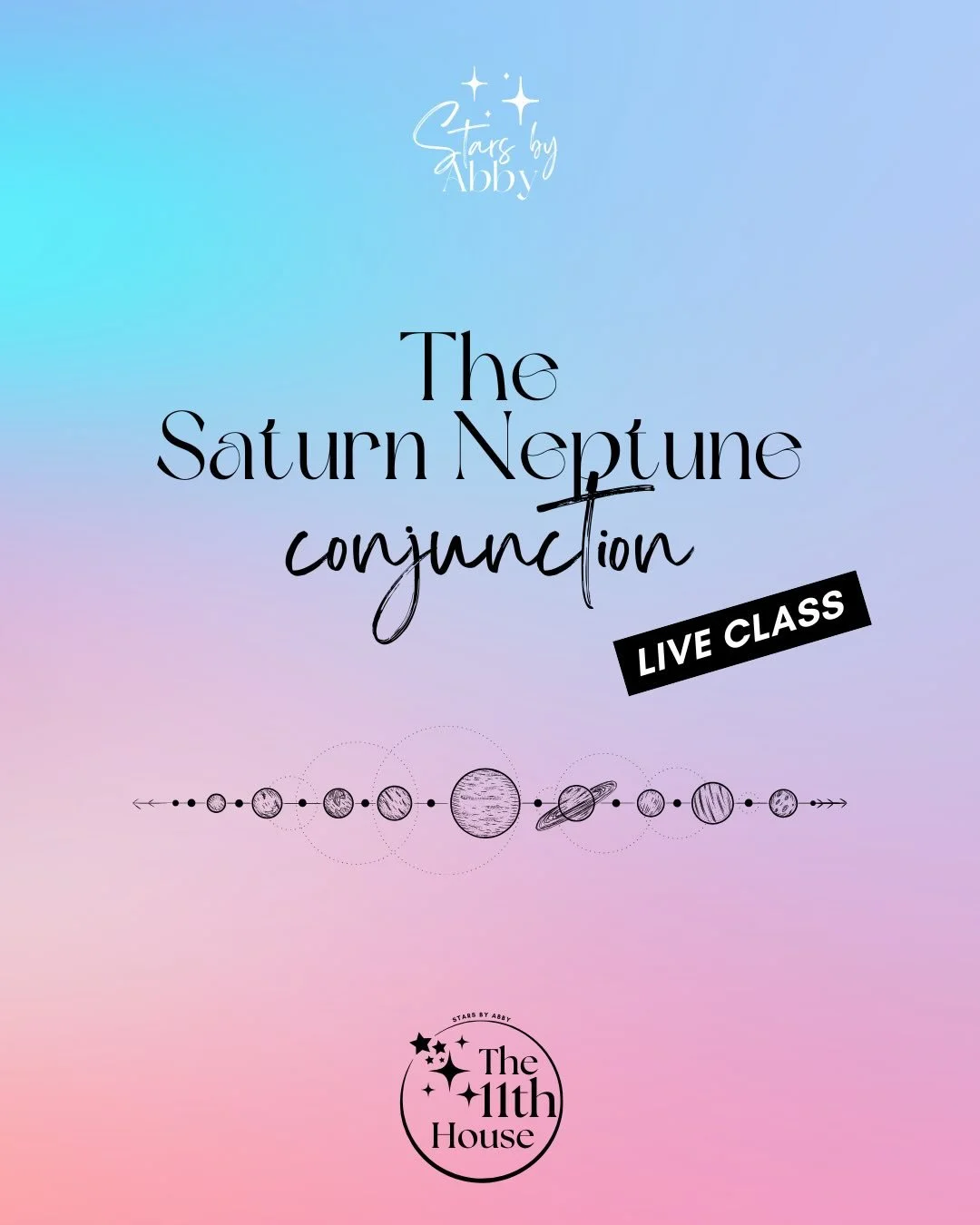Happening tomorrow (or catch the replay) if you&rsquo;re curious to know what in the world is going on with this Saturn Neptune conjunction. 🤪🪐😶&zwj;🌫️

🌀Why things feel so strange 
🌀Why things are confusing right now
🌀Why it&rsquo;s hard to d
