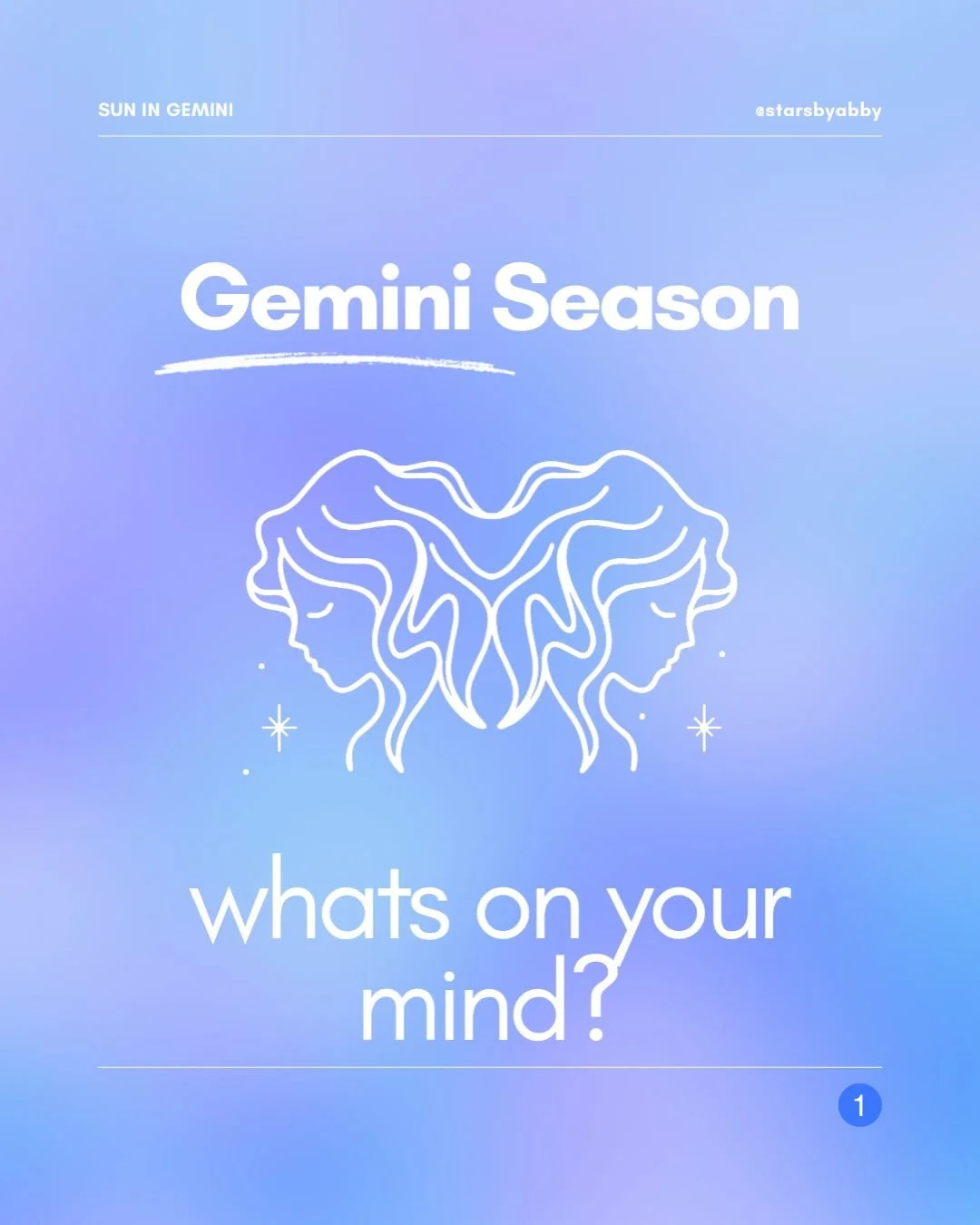 What does Gemini season have in store for you 👯&zwj;♂️ ?

Gemini is mutable air, the lightest and fastest sign in the zodiac. Which is why it rules social connection, information, technology and travel as these things all move at speed.

You can exp