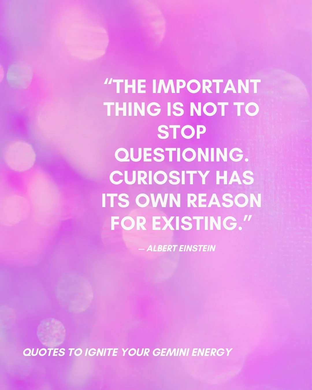 The secret to thriving this Gemini ♊️ season&hellip; stay curious enough to evolve, but grounded enough to know yourself.

Gemini reminds us that growth happens through conversation, connection, perspective shifts and being willing to see life throug