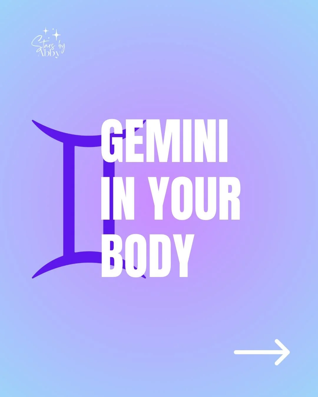 Gemini in the body governs...where things split into 2 (the twins!)&hellip;the Arms, Hands, Fingers, Shoulders and Lungs!

Think of Gemini in the body as the information highways also being responsible for the Respiratory System, Nervous System, Capi