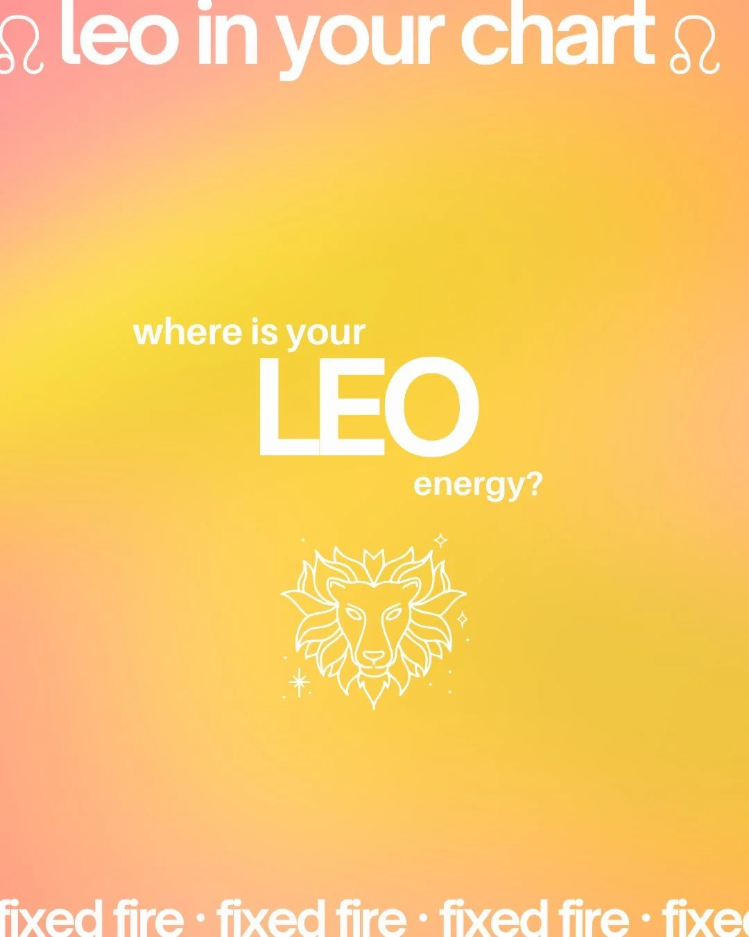 We have the energies of the entire zodiac within us&hellip;.question is where does it show up?

Want to know how to find your Leo energy 🦁?

Share with me where Leo falls in your chart. My Sun and Mercury live in Leo and it rules my 8th house/9th ho