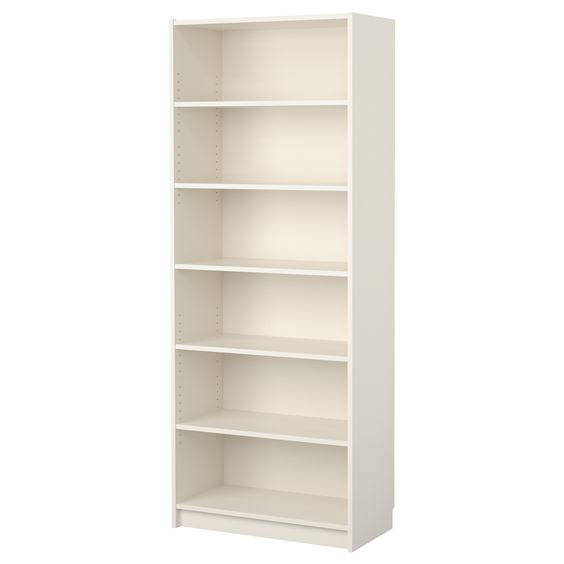 We got 4 of these to go 2 on each side of the skinny shelves. These are the very coveted, but unfortunately discontinued (IKEA, what were you thinking?!), 15" deep shelves. 79.5" tall, 31.5" wide.
