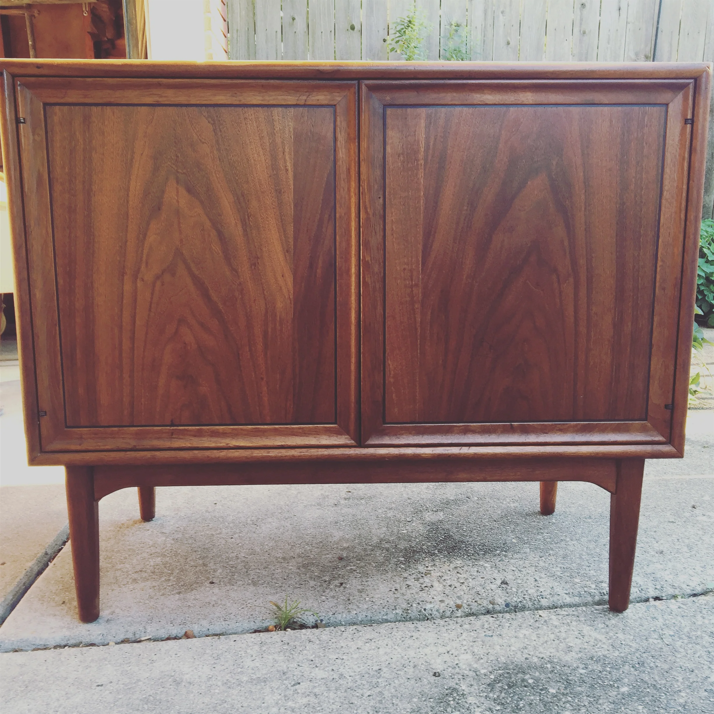 SOLD - Vintage Mid Century Modern Drexel Declaration Cabinet/Mini-Credenza - Refinished