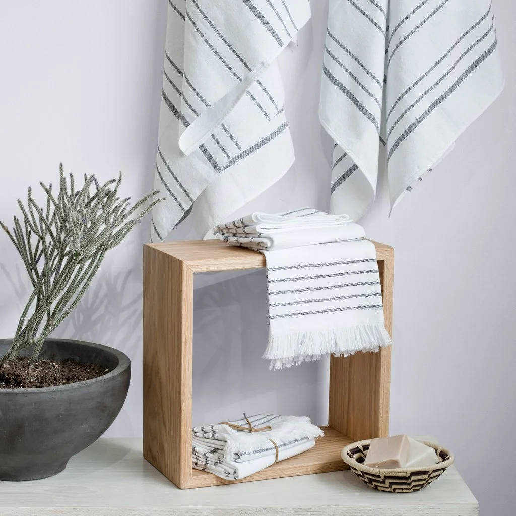 Puebla Hand Towels - Classic - $18, or $36 for set of 2 - each is handmade of cotton, and takes over a day to complete.