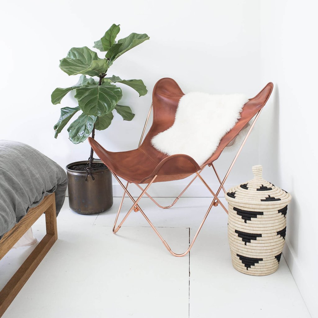 Sheepskin Throw - $95 - Made in Argentina from ethically-sourced sheepskin that is a by-product of the local meat industry. And, yes, Citizenry does sell that chair as well!