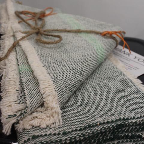 Placemat and Nakin Gift Set - $85 on sale, $90 usually - woven in Nicaragua of 100% eco-dyed cotton