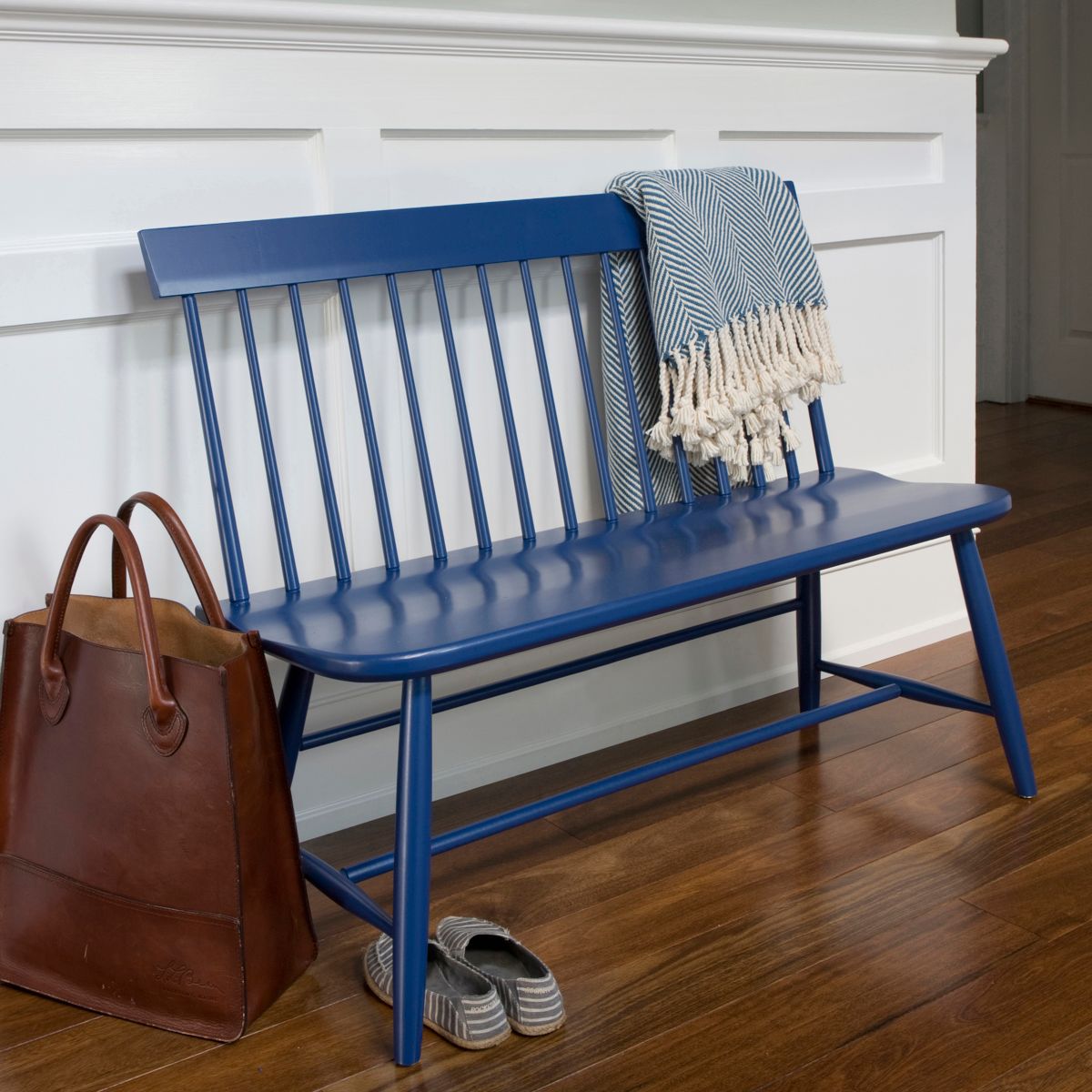 The Margaret Bench by Main Cottage - $595 - Okay, so this is a little less pricey, but still out of my price range. Or within what I could spend since I sold the credenza, but am I going to blow $600 of it on a bench? Um. No. BUT, it comes in sooooo many amazing colors. And is handmade in America. Gorgeous.