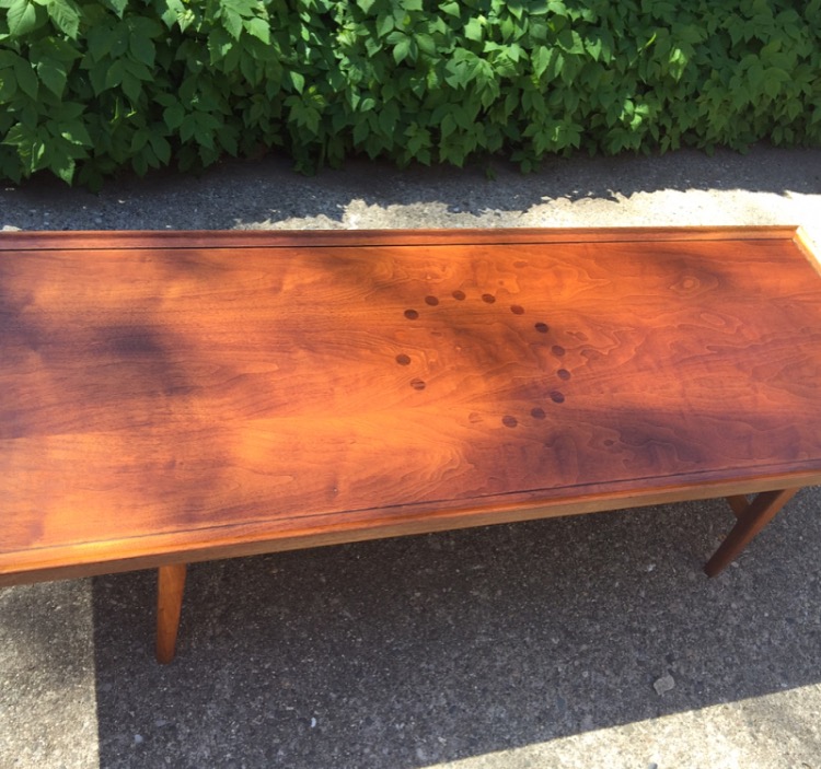 SOLD - Vintage Drexel Declaration Coffee Table - Refinished