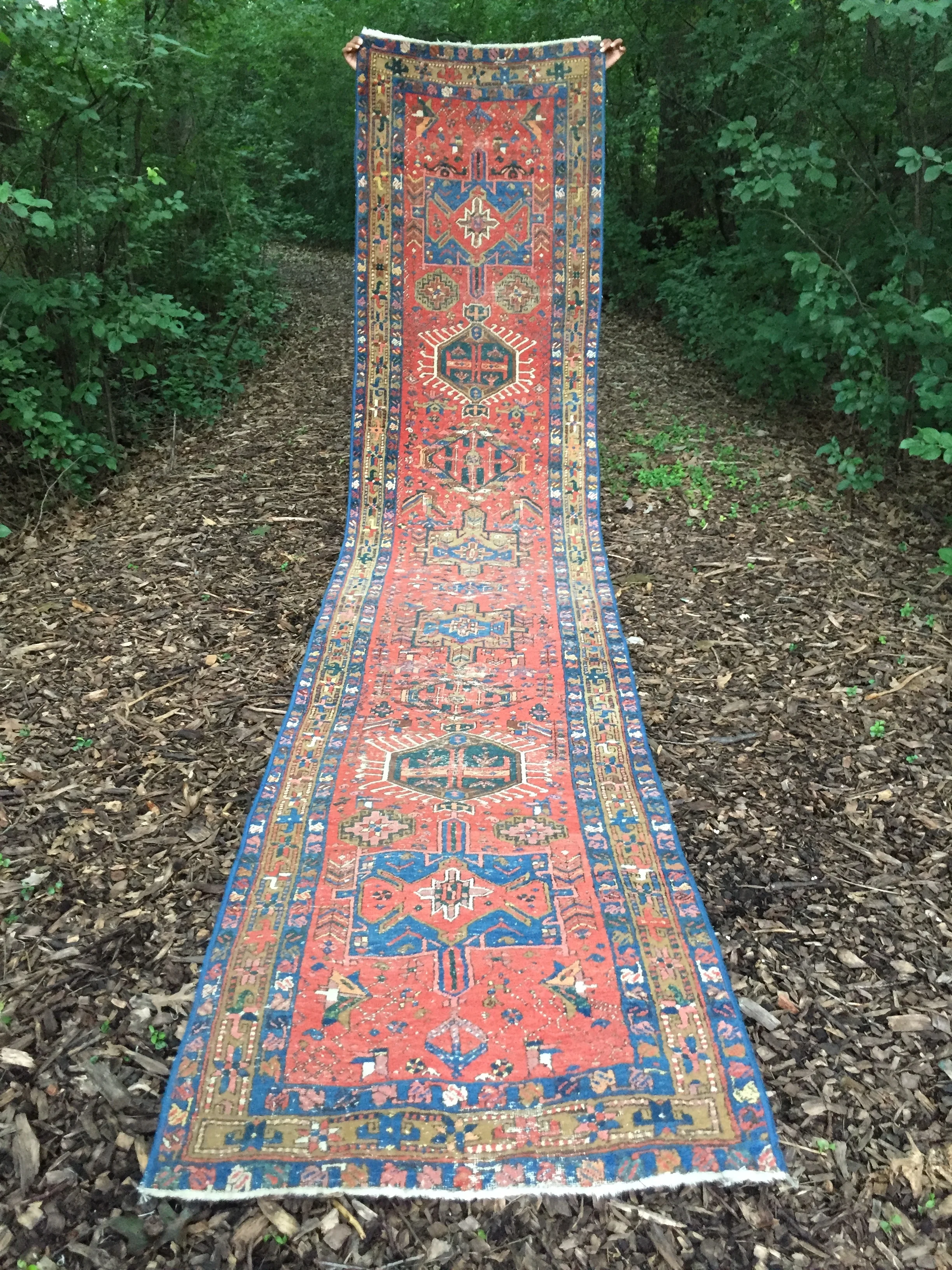 SOLD - Vintage Persian Runner Rug