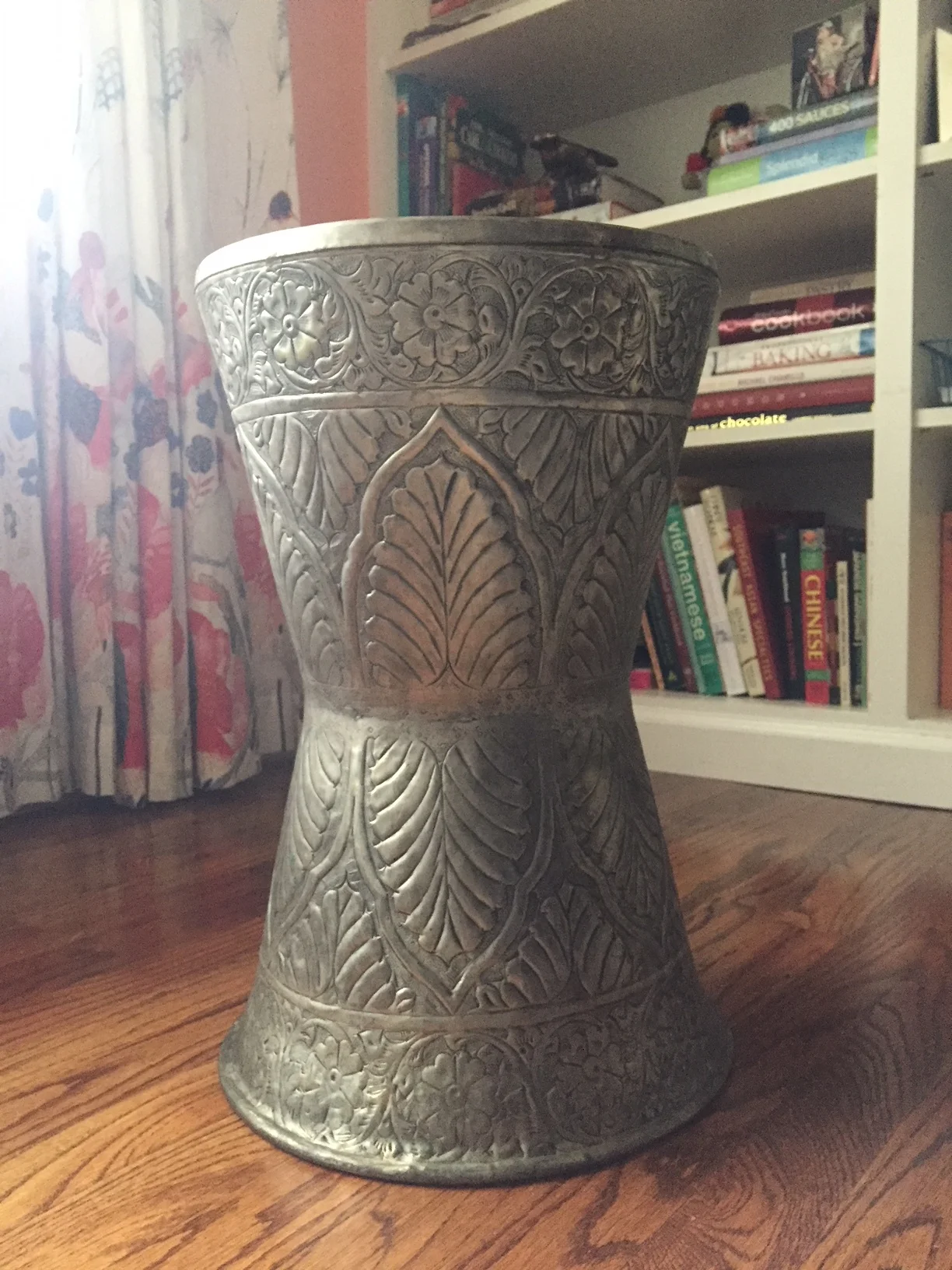 SOLD - Brass Indian Side Table