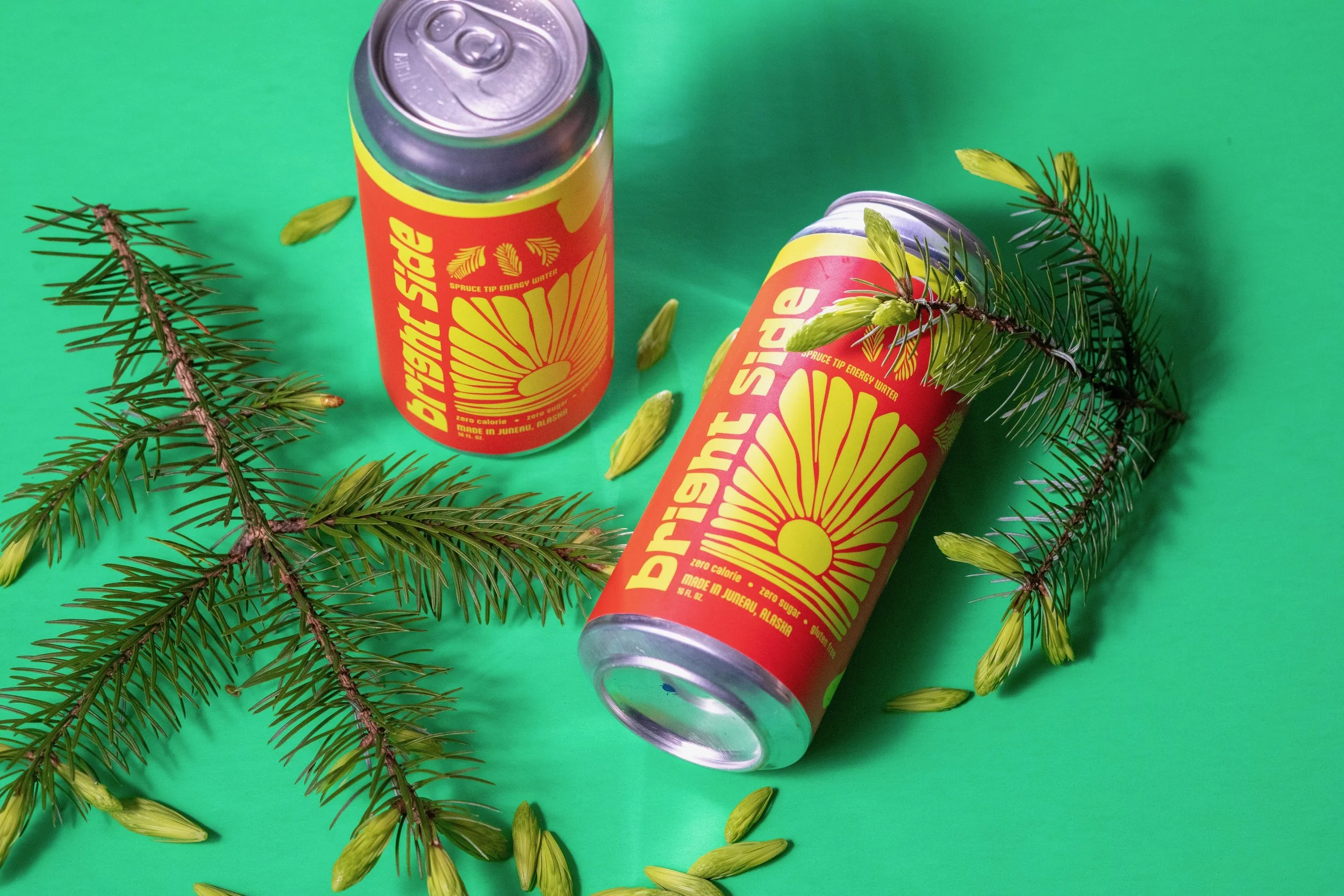 Bright Side Spruce Tip Energy Water