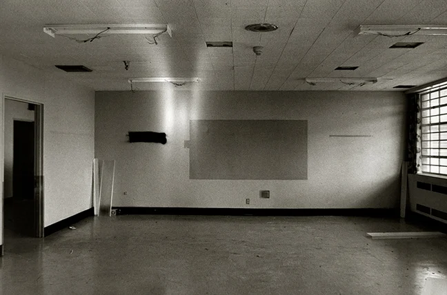 I think this is a community sleeping area. When found this room I was amazed by the light on the wall and ceiling. I tried to find the source for it, but ???? I could never tell how the light was entering the room. The shape reminded me of a butterfly or an angel. I ended up calling this "The Angel Room."