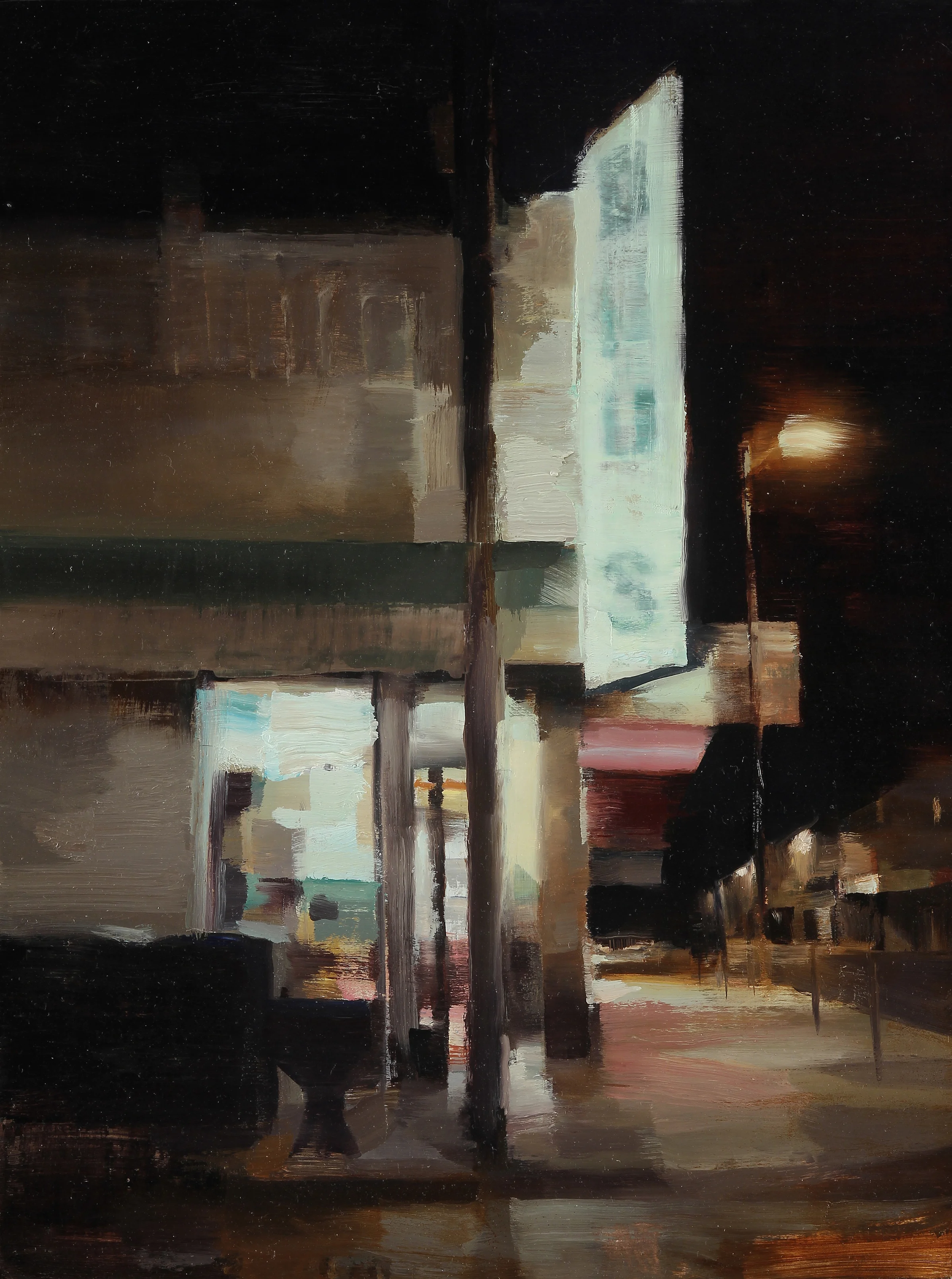  Allstar Donuts, 16" X 12", oil on panel 
