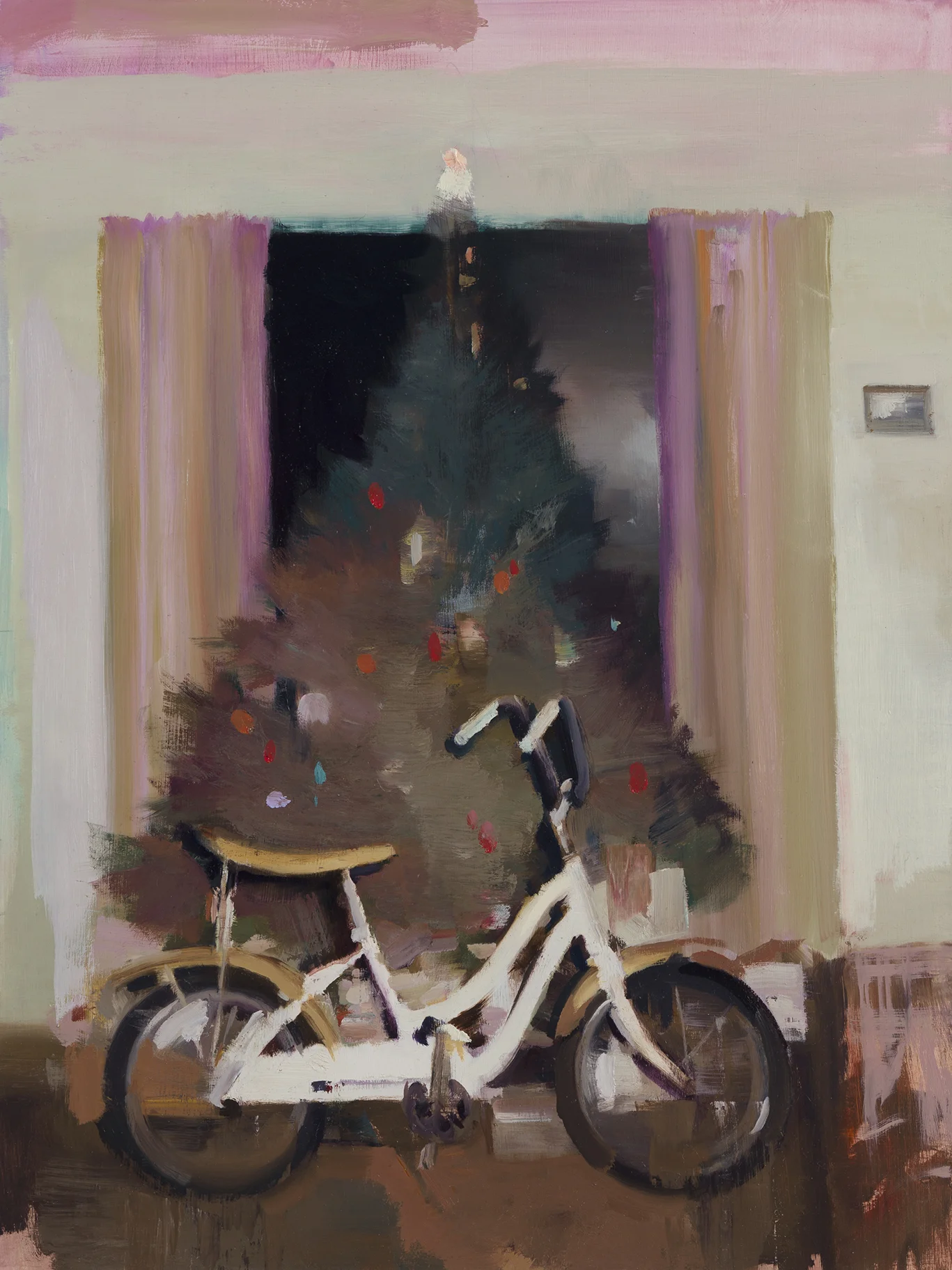  The Gift, 24" X 18", oil on panel 