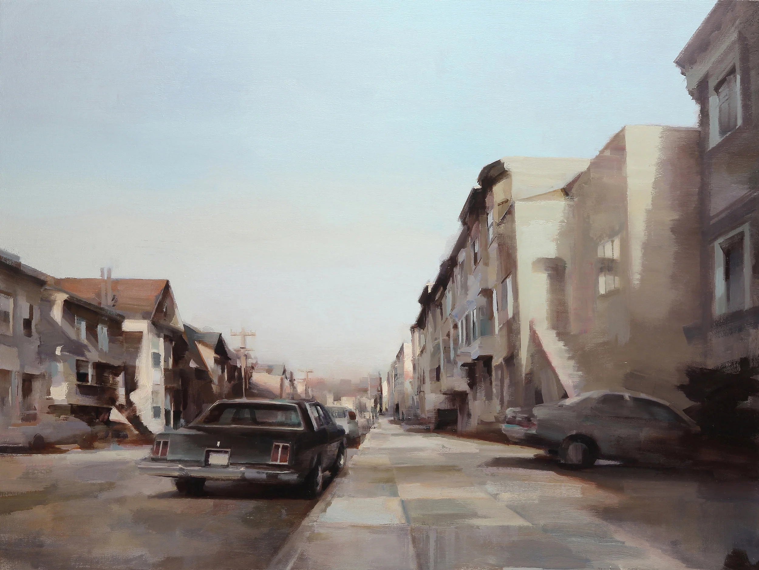  The Avenues, 36" X 48", oil on canvas 