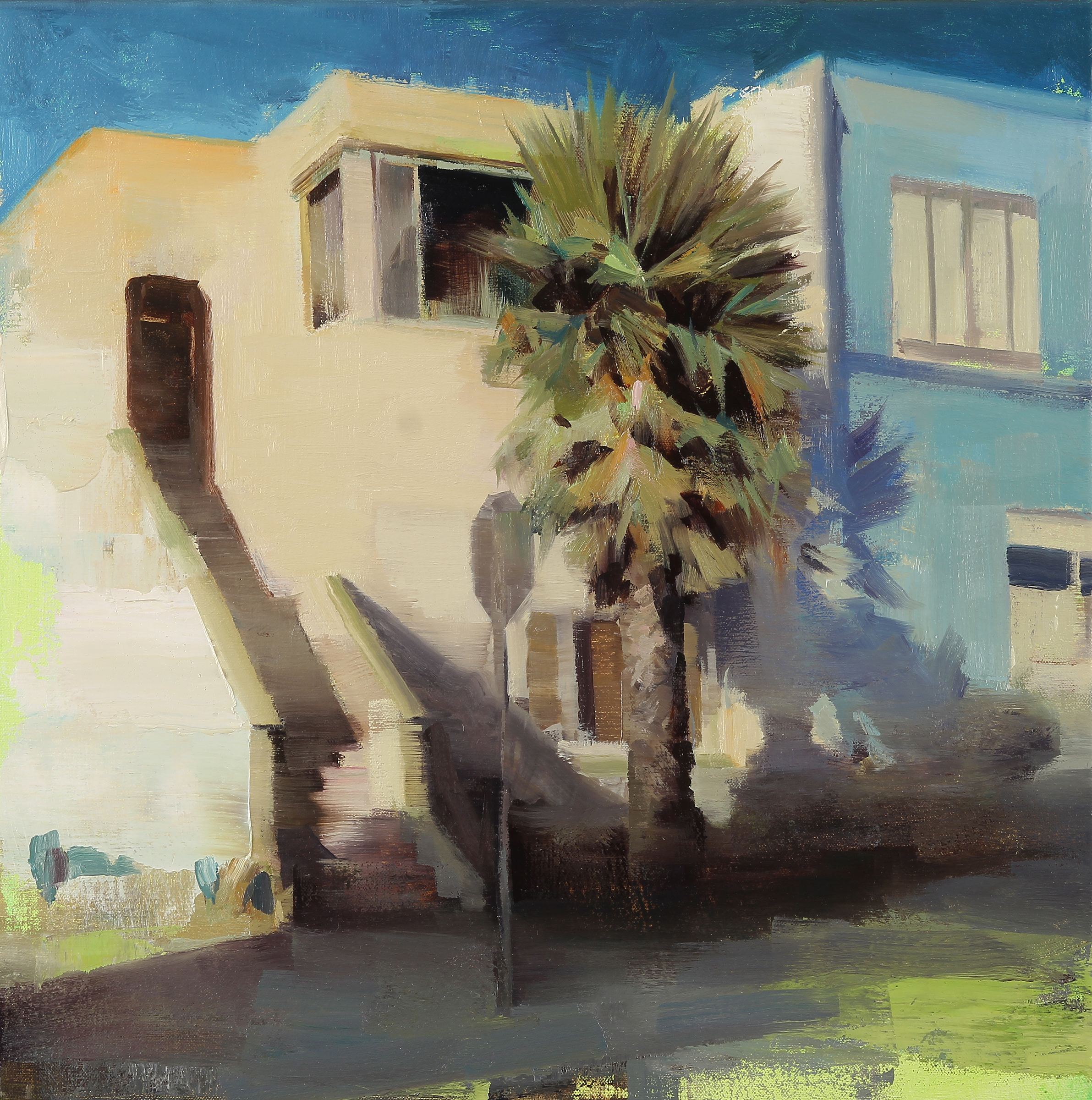  Ingleside, 18" X 18", oil on canvas 