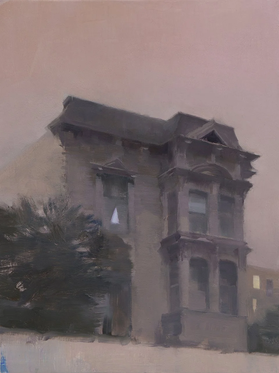  Strange Days, 16” X 12”, oil on panel 