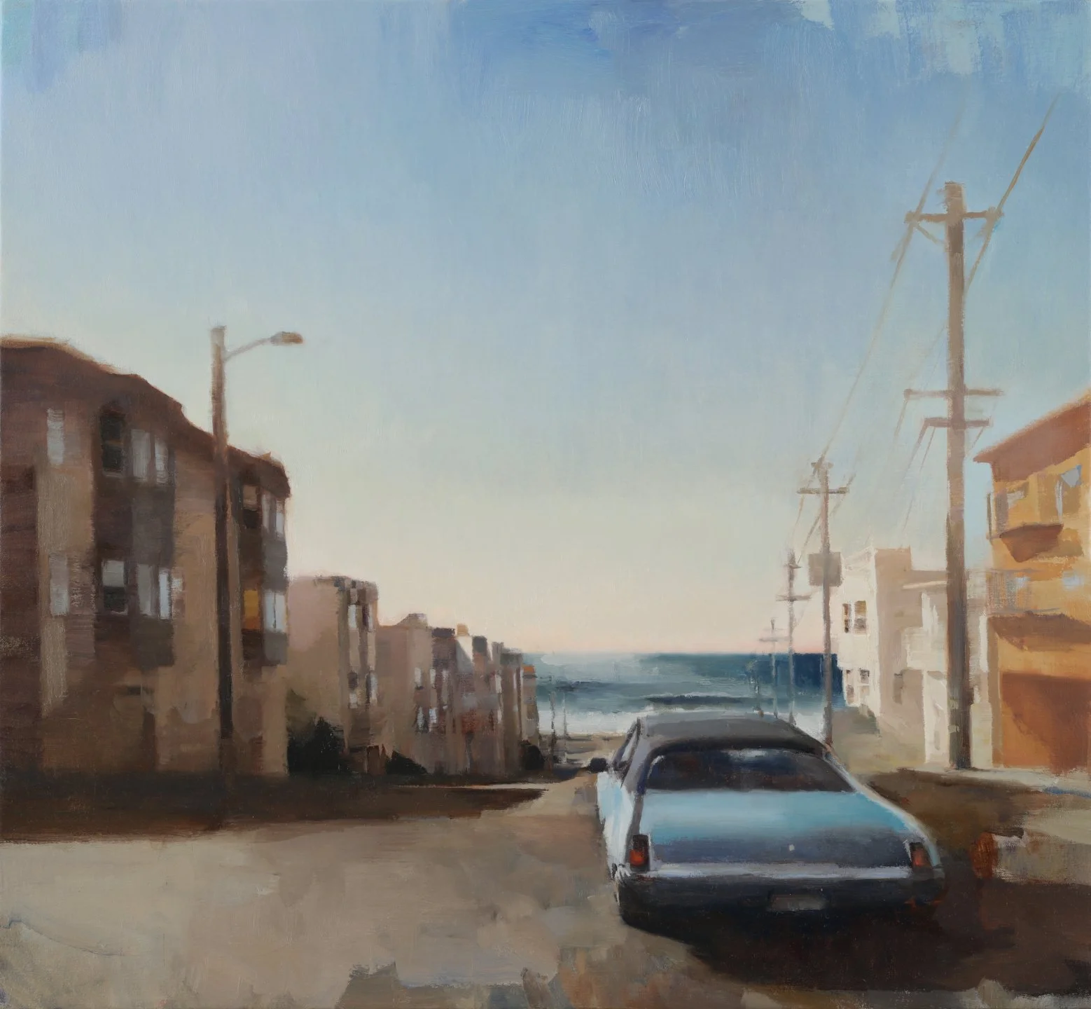  High Tide, 24” X 26”, oil on canvas 