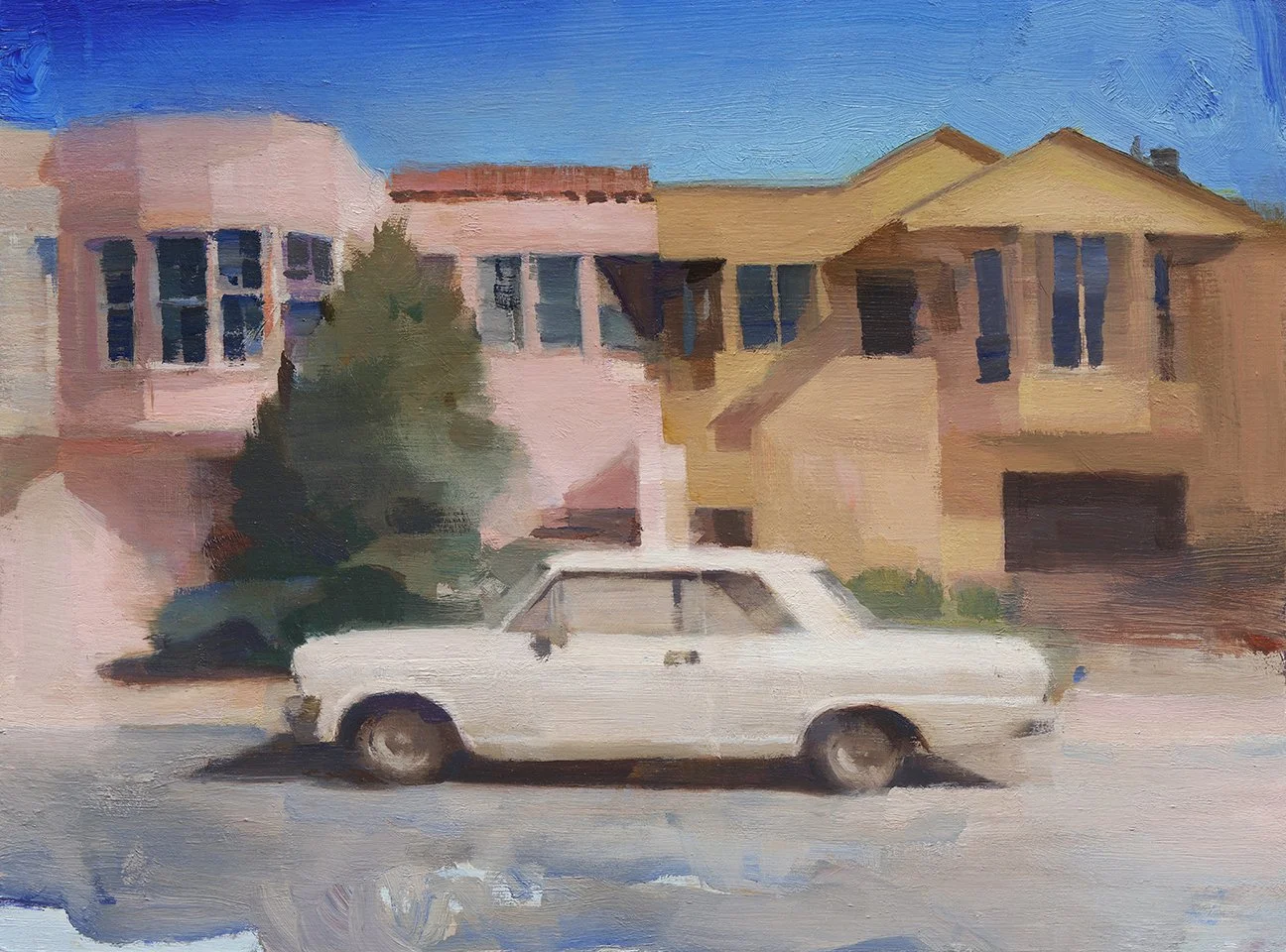  Sunset, 12” X 16”, oil on panel 