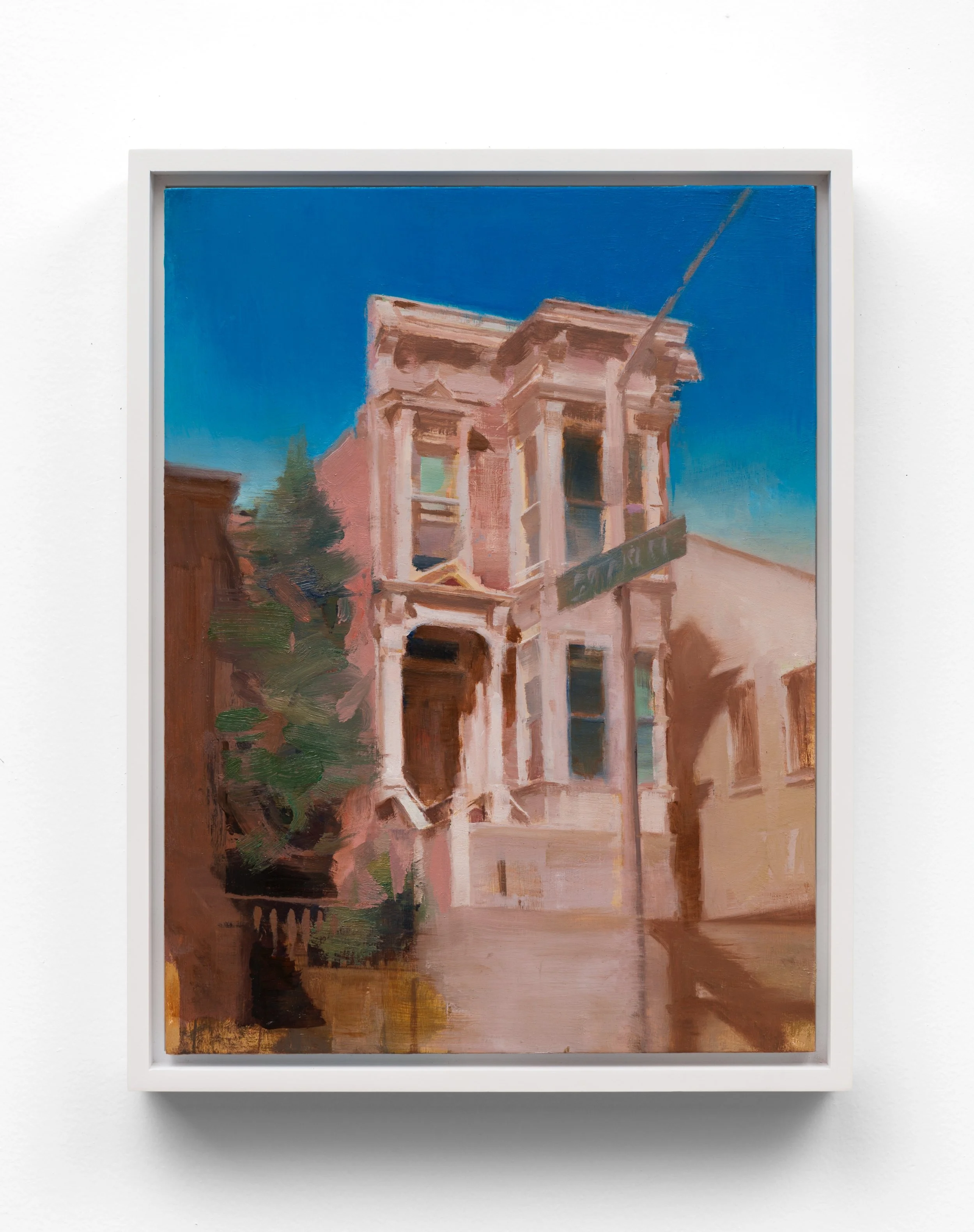  House on the Hill, 12” X 16”, oil on panel 