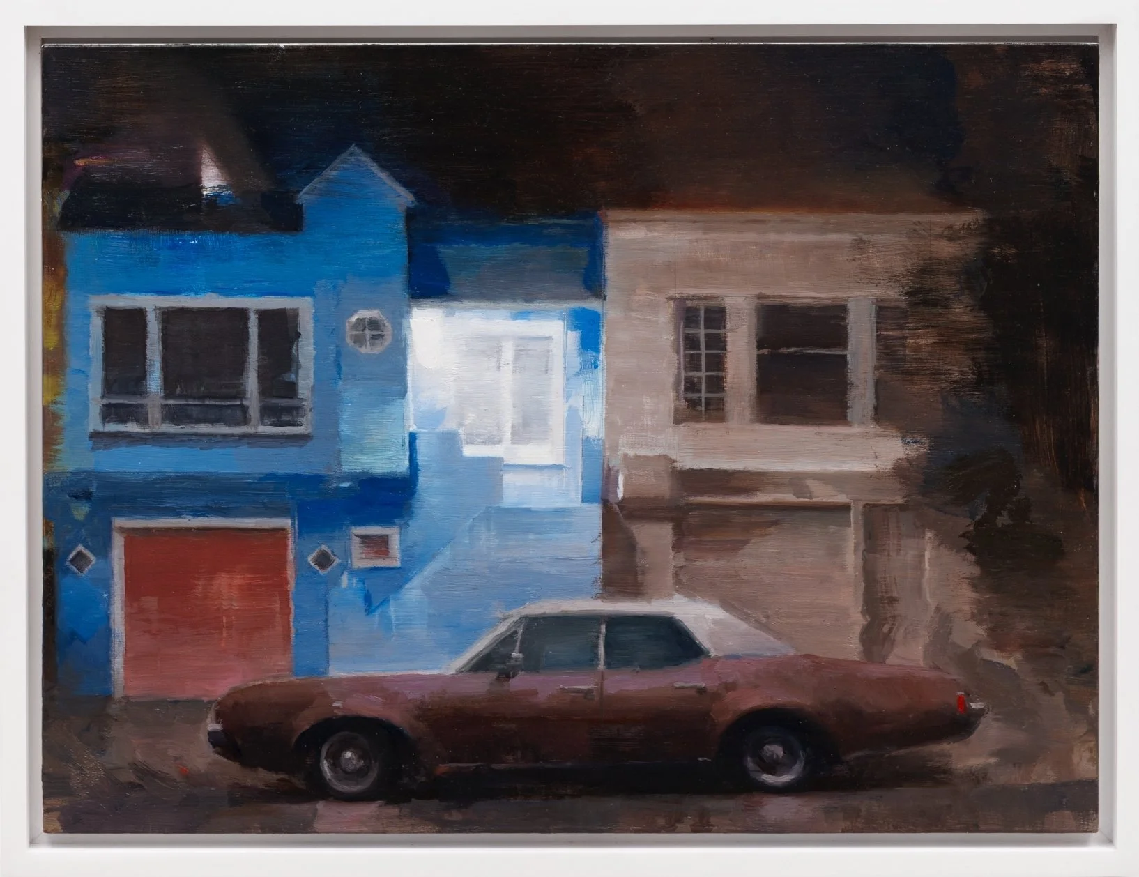 Night Shift, 12” X 16”, oil on panel  