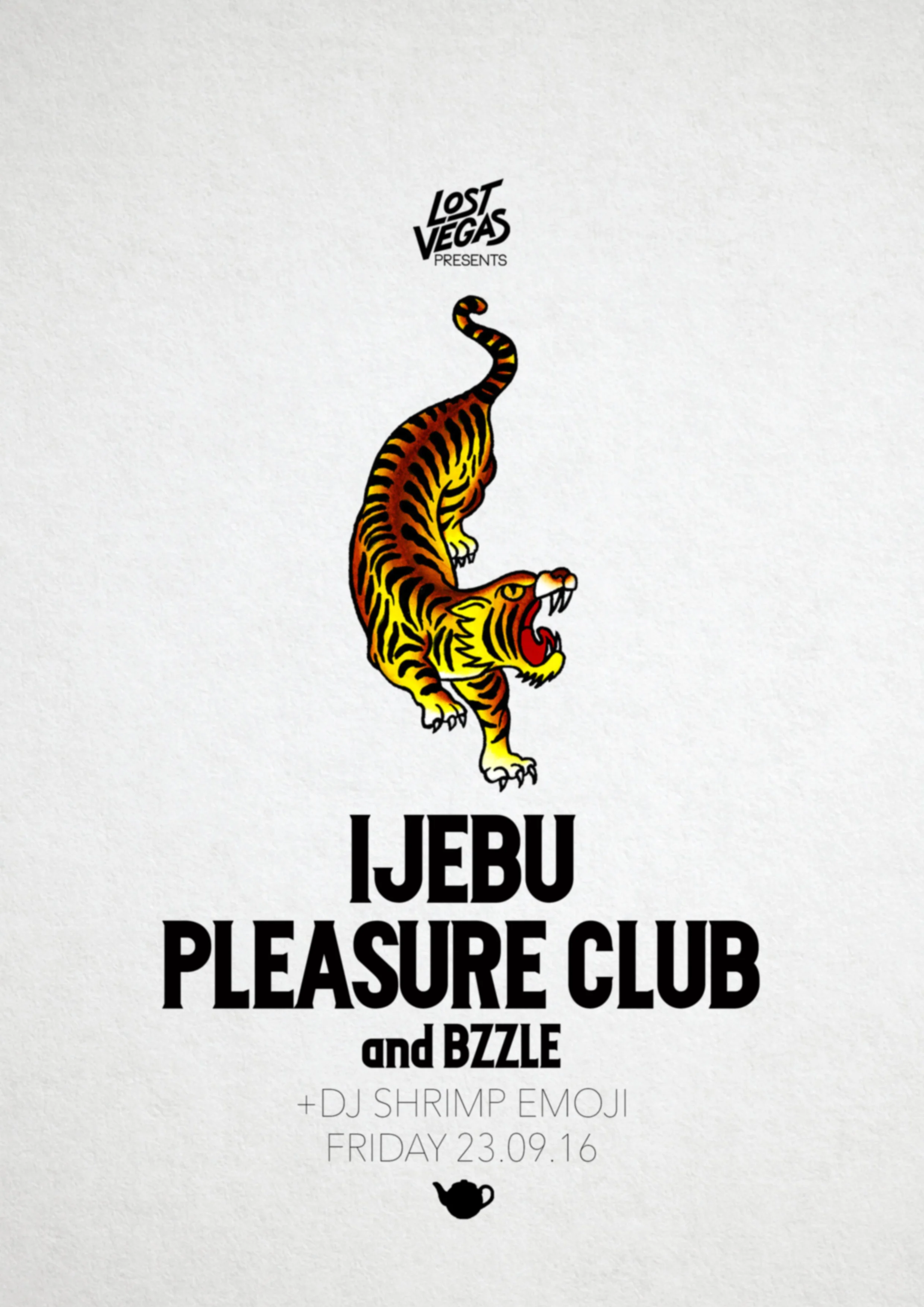 Lost Vegas: Ijebu Pleasure Club, BZZLE, DJ Shrimp Emoji