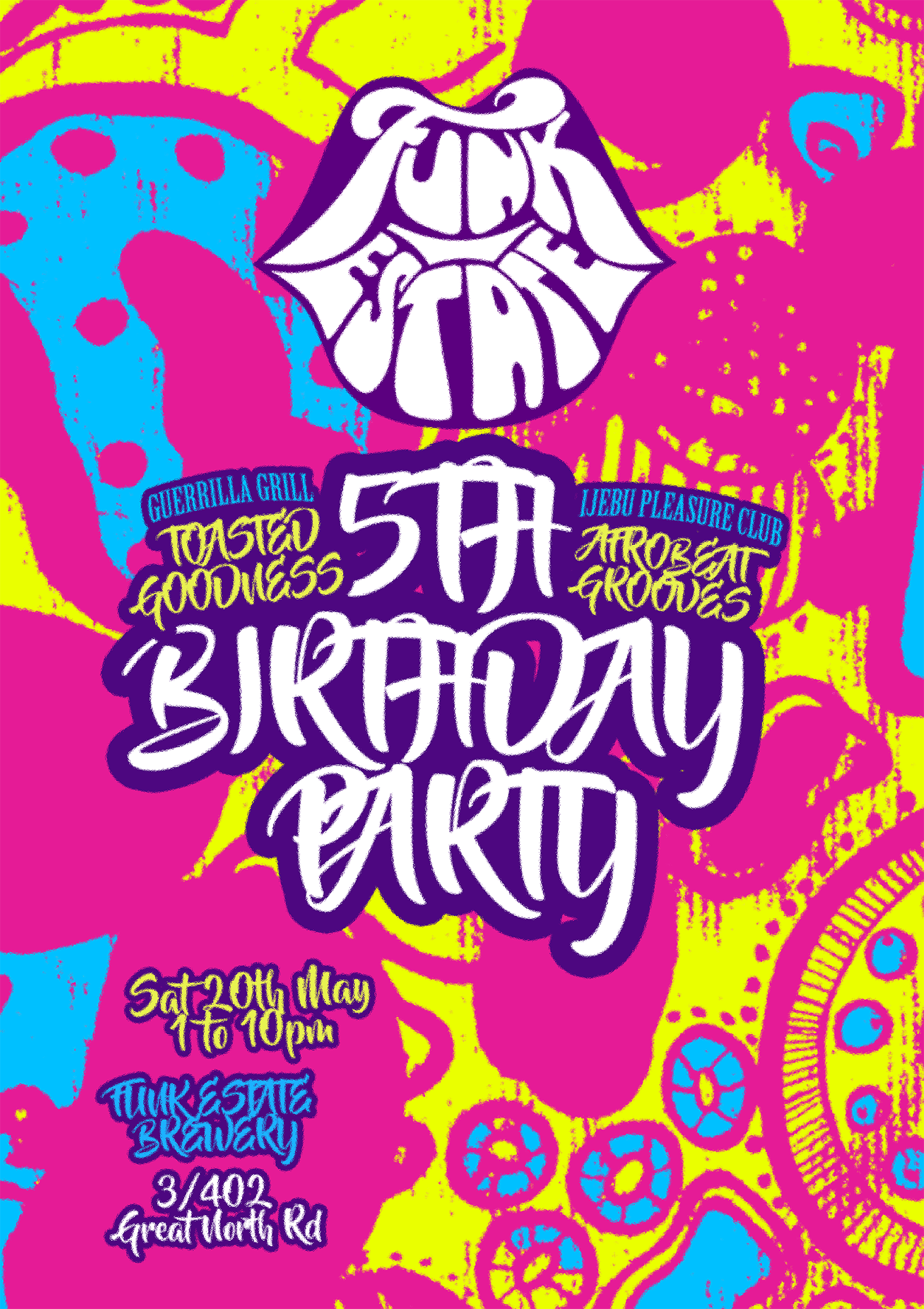 Funk Estate 5th Birthday Party