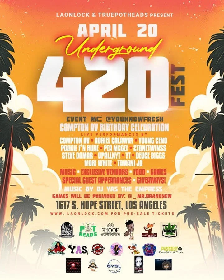 Underground 420 Fest: Vibes and Friendly to the Culture