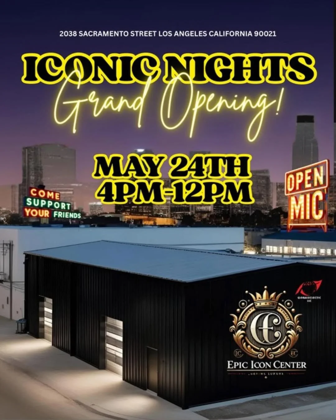 Iconic Nights Grand Opening!