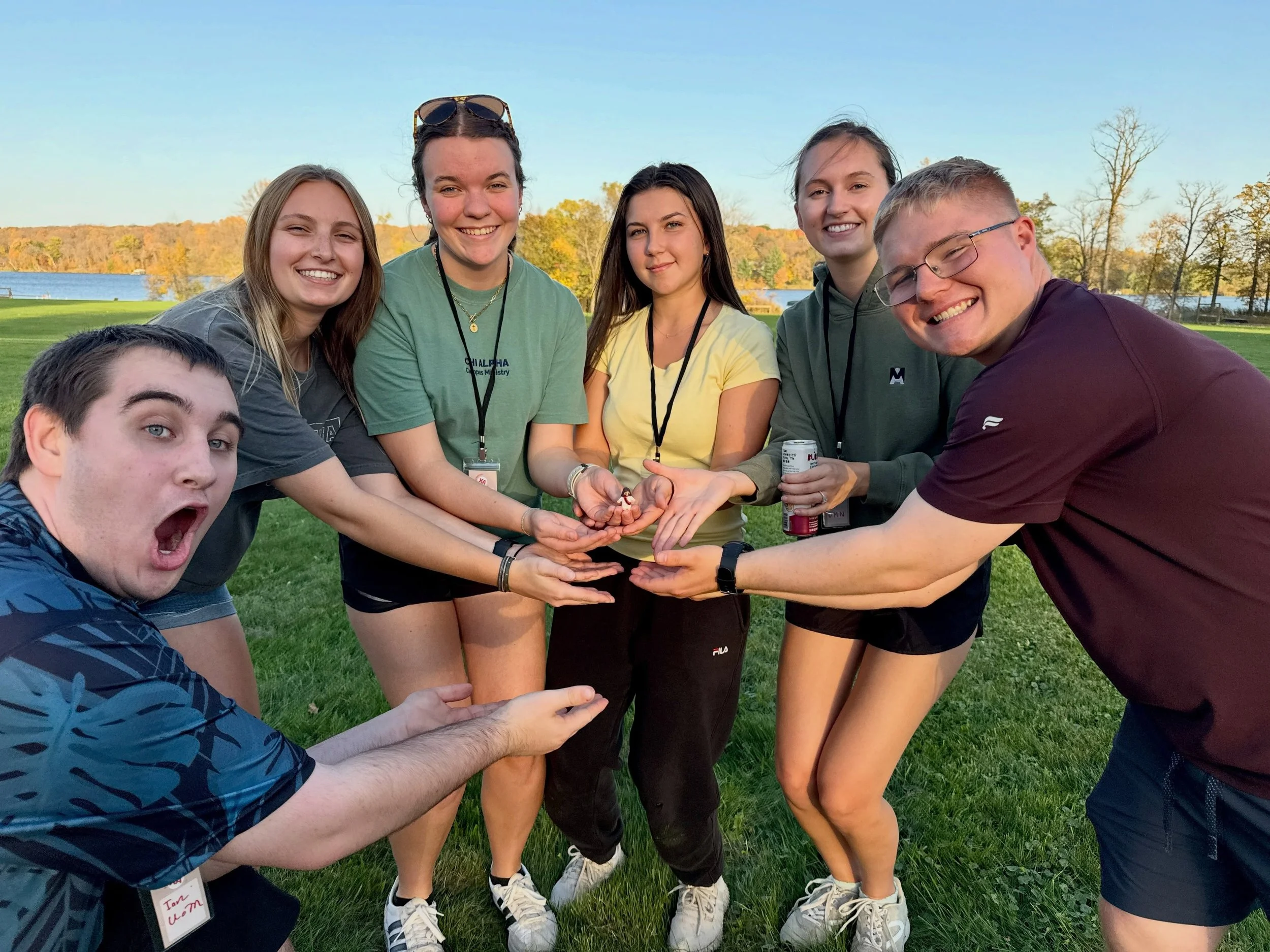 Fall Retreat was one for the books🫶we made memories together and found Jesus (literally😉)!

#fallretreat #chialpha #Jesus #together #weekend