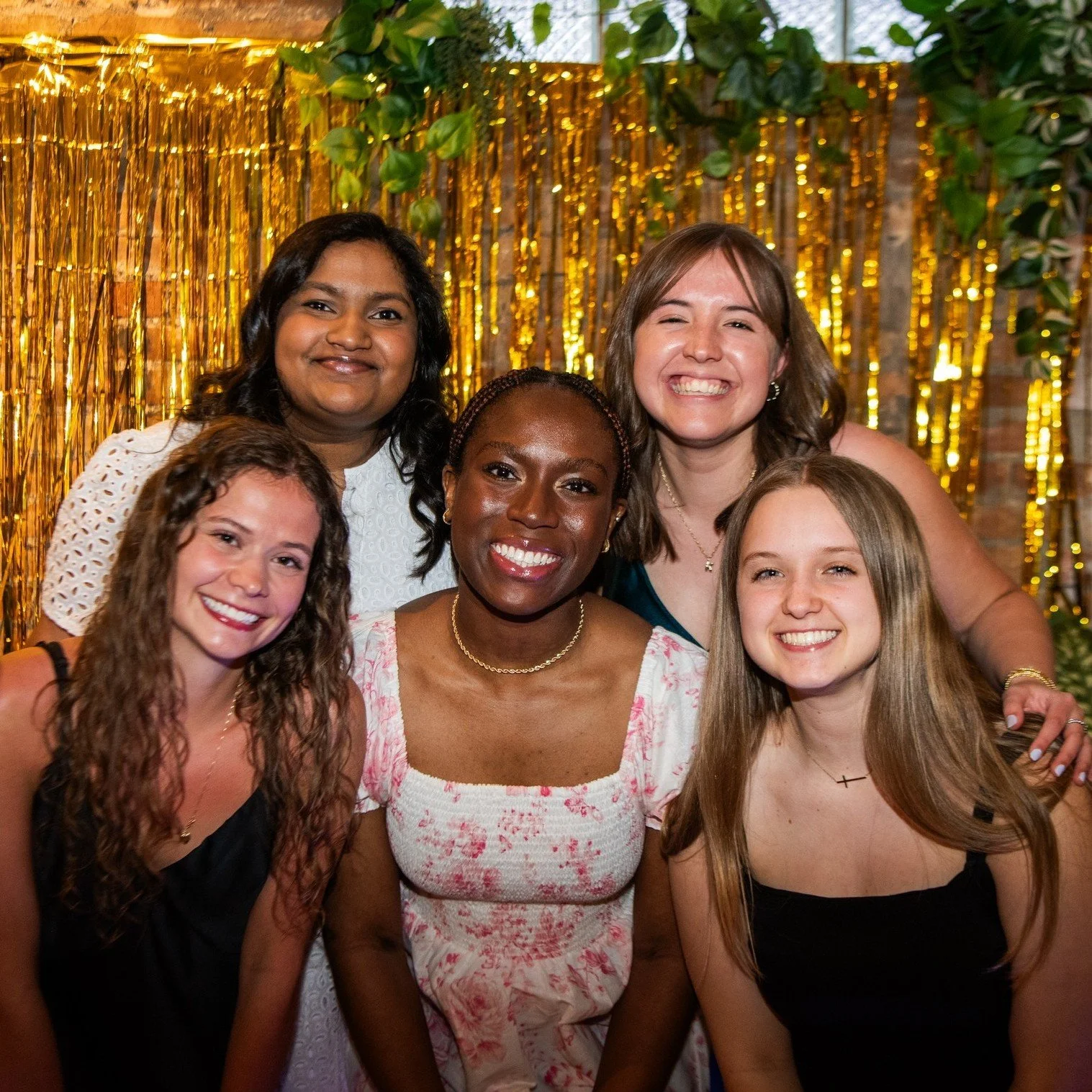 Group of students at Chi Alpha formal gala