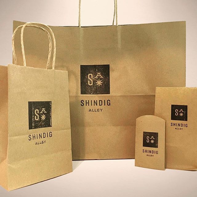 Really excited to see these bags for @shindigalley come life. #stampsfordays