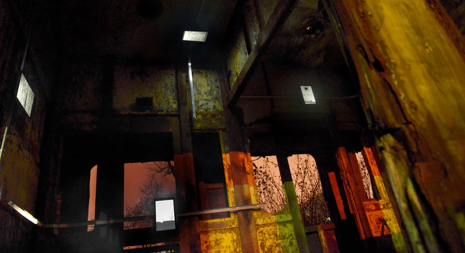 Installation view, Krakow train depot 2016