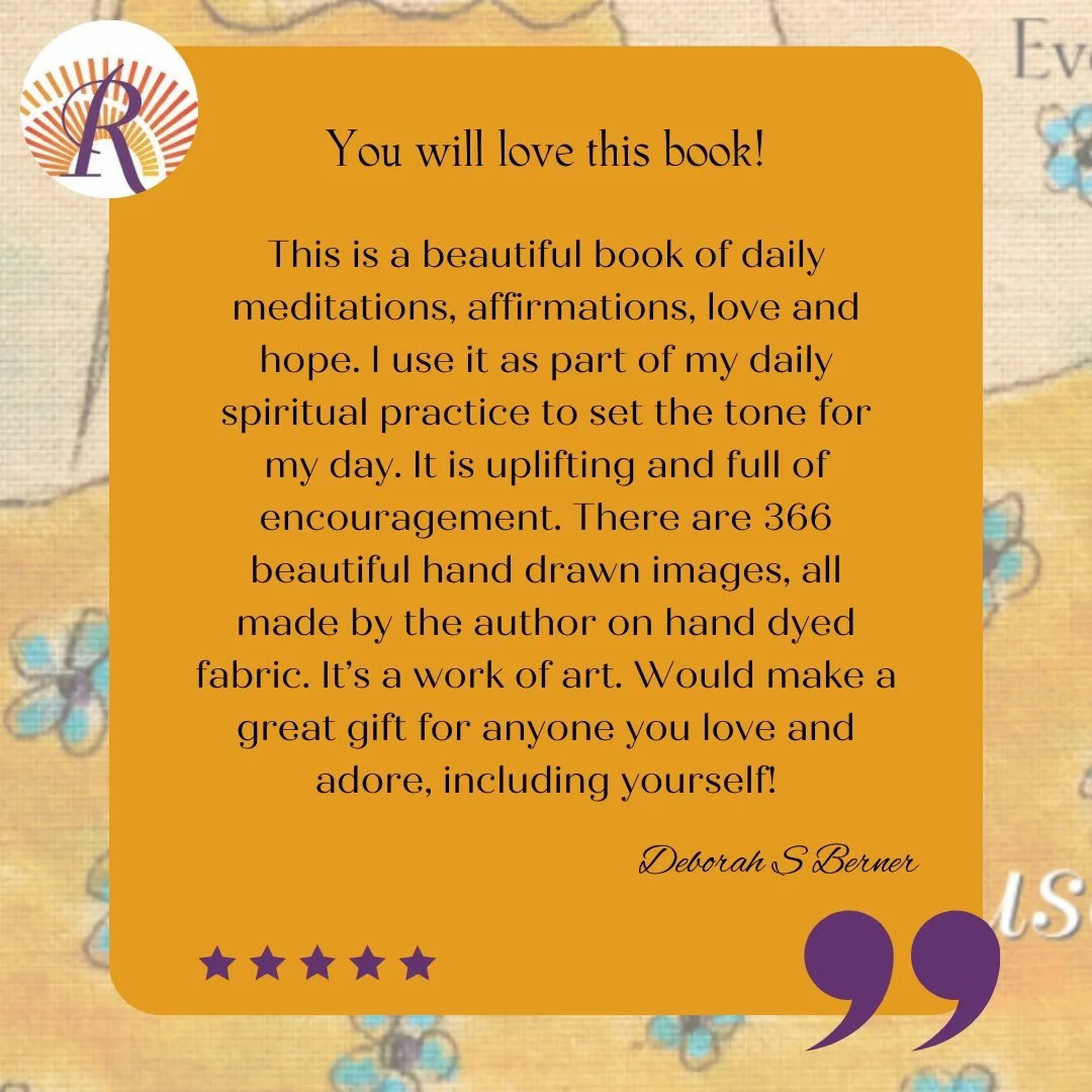 Rise with Radiance reviews are coming in. THANK YOU! 