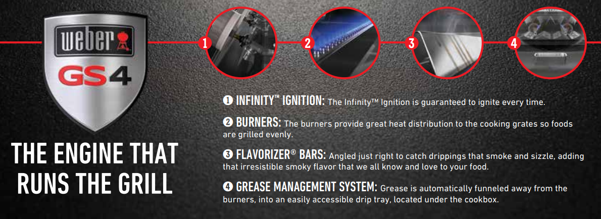 GS4 System Available on Stand-Up Propane Grills. Click Banner to Enlarge.