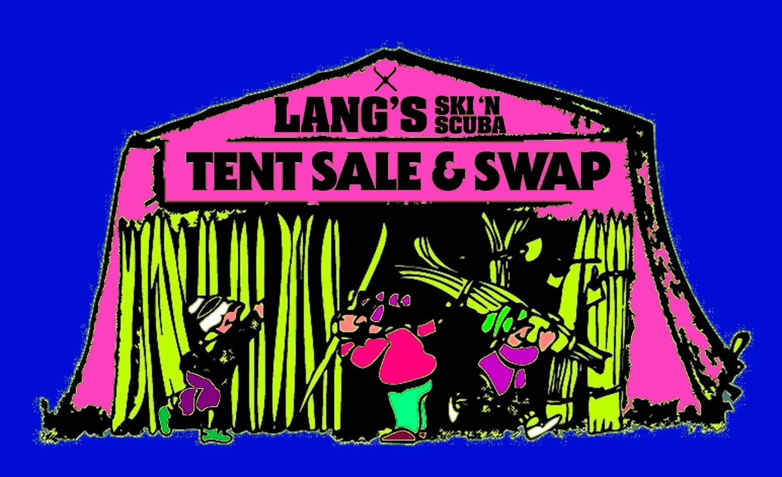 October 18th-29th AND 25th-26th, 2025
Ski Swap (The Tent) at Ewing store.
Season Kickoff Sale at both Locations.
Drop off equipment for swap by end of day October 16th