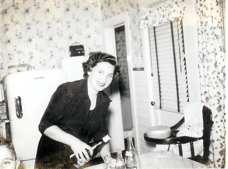 My inspiration, Filomena. 1946